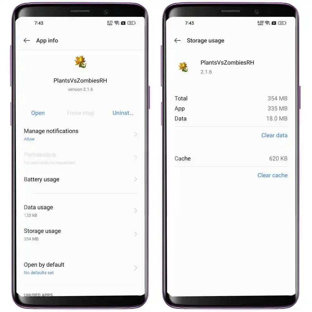 Clear App Cache and Data to Fix Game Freezes